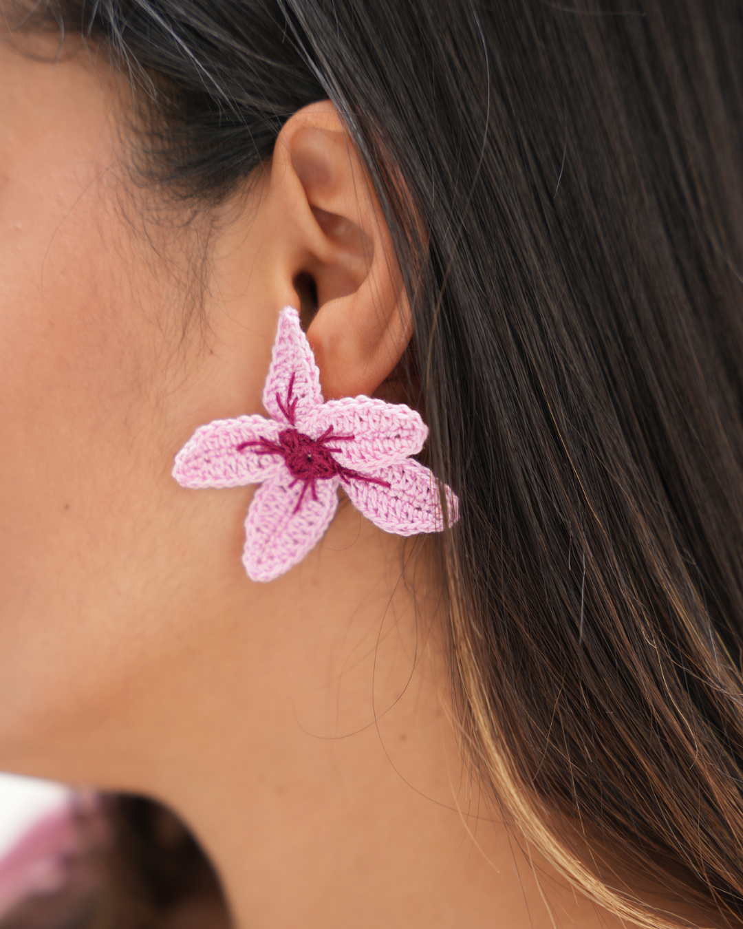Aretes Orquideas
