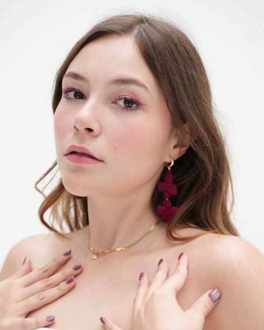 Aretes Lirios