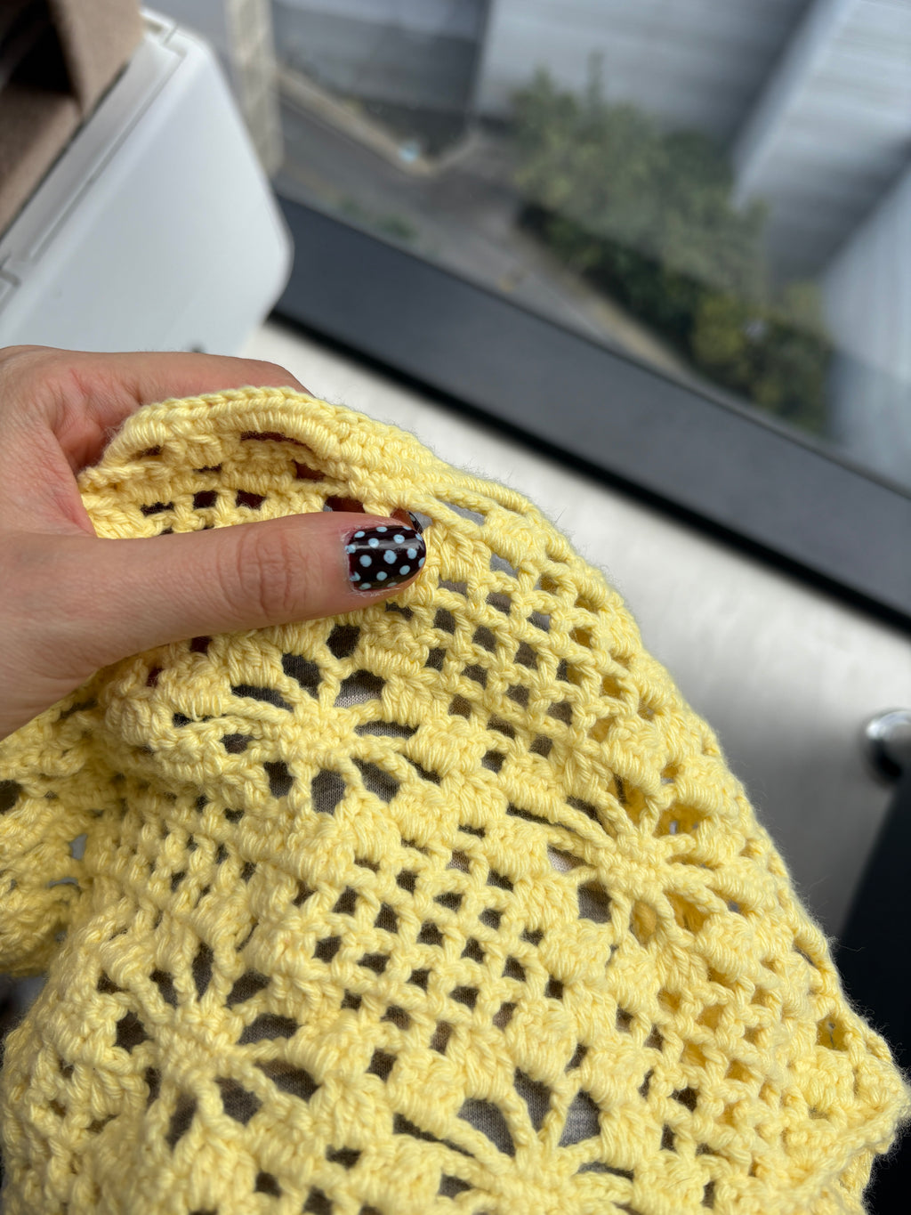 Bandana Flor - Patrón Crochet